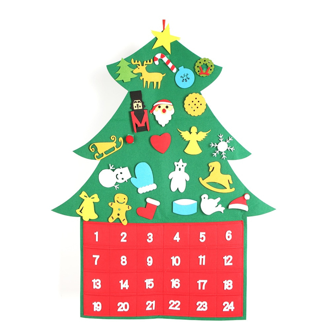 Felt Christmas Tree for Kids