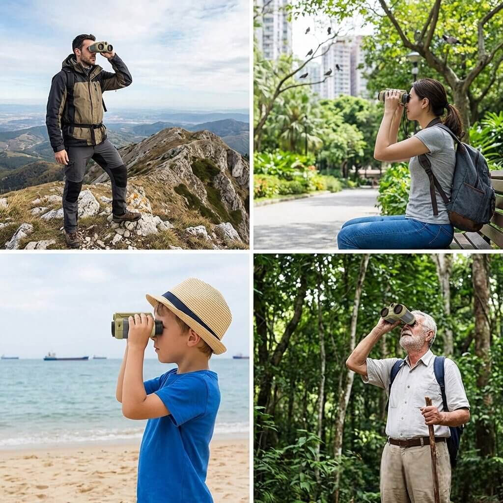 Binoculars | Clear Night Vision | Durable and Easy to Use | Night Walker