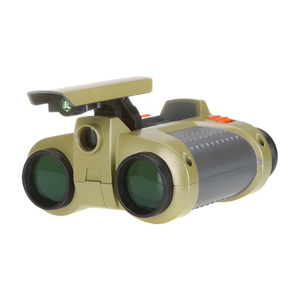 Binoculars | Children's Night Vision Binoculars | 4x30 Magnification | Durable and Waterproof