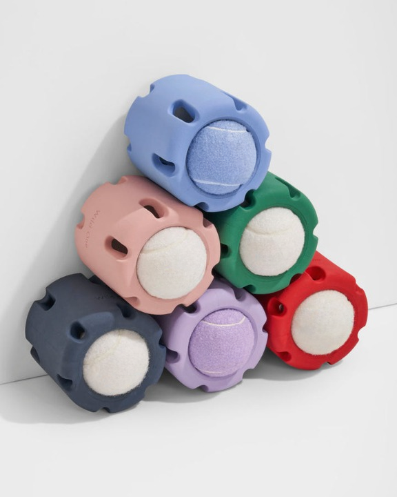 Tennis Ball Dog Chew Toy for Fetching Fun