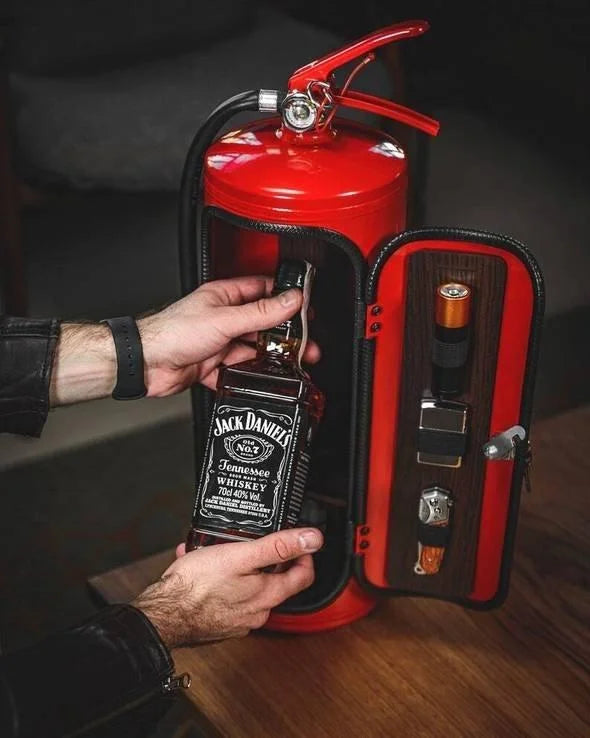 Hidden Bar Fire Extinguisher with Secret Compartment for Drinks