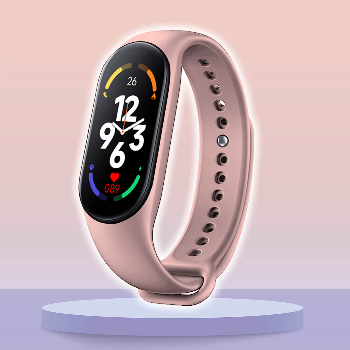 Kids' Fitness Watch with Silicone Band | Step Counter & Heart Rate | Bluetooth 4.0
