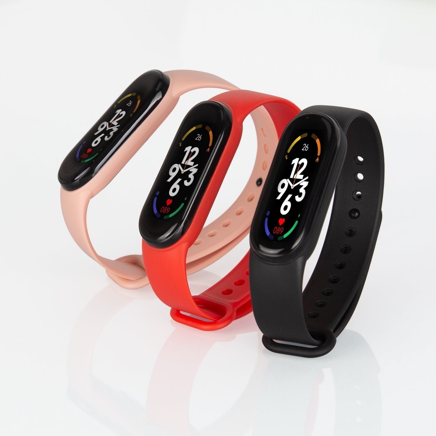 Kids' Fitness Watch with Silicone Band | Step Counter & Heart Rate | Bluetooth 4.0