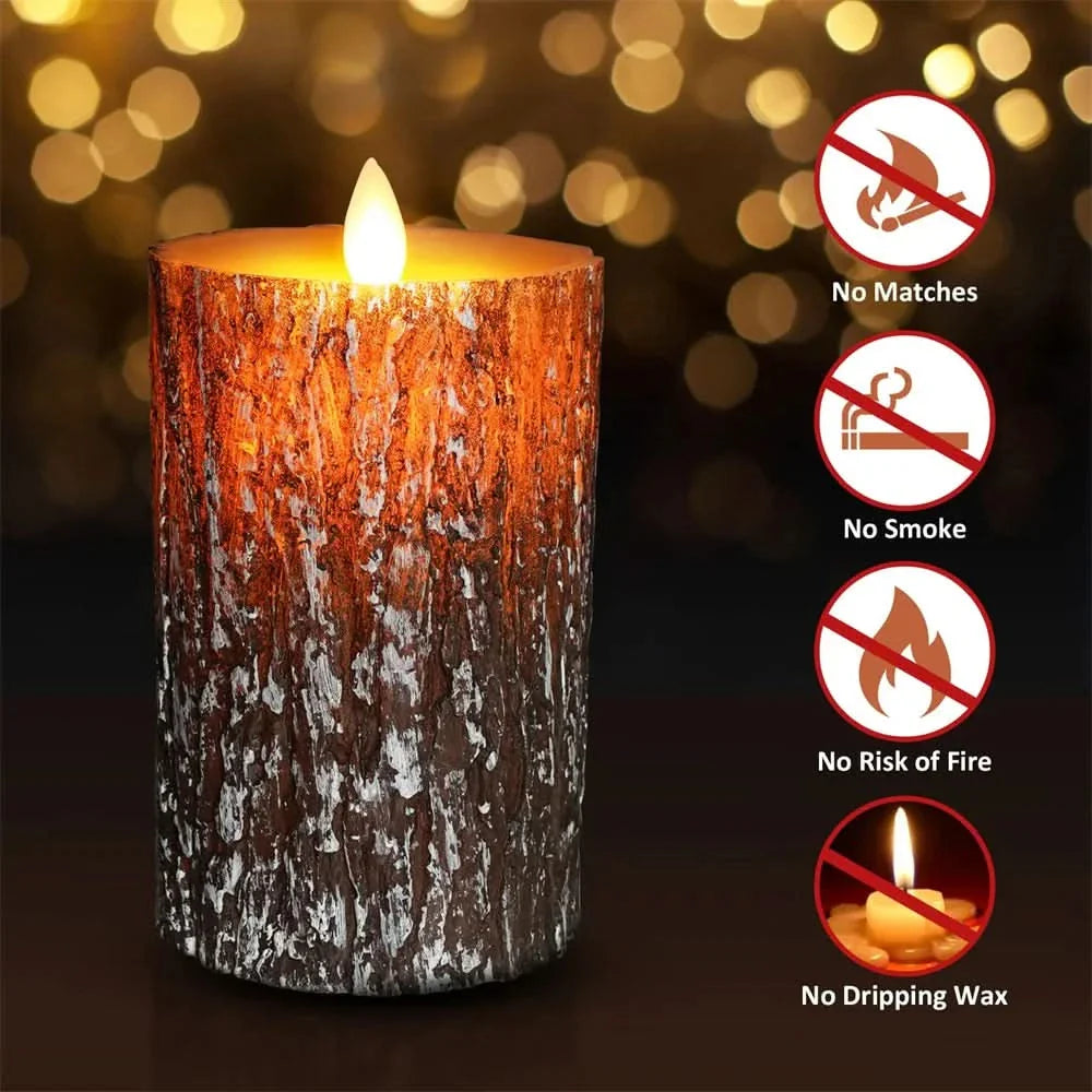 Flameless LED Tea Light Candles for Safe Warm Ambient Decor Lighting