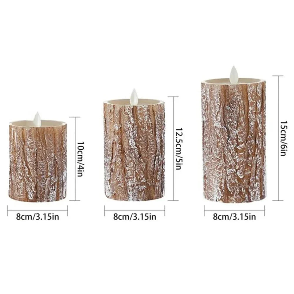 Flameless LED Tea Light Candles for Safe Warm Ambient Decor Lighting