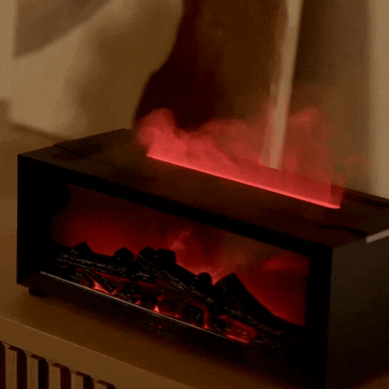 CozyMist LED Flame Humidifier and Mood Light