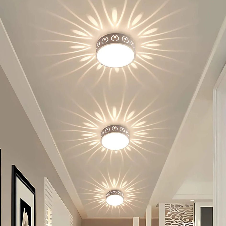 SleekGlow - Slim LED Ceiling Fixture for Bright, Even Lighting