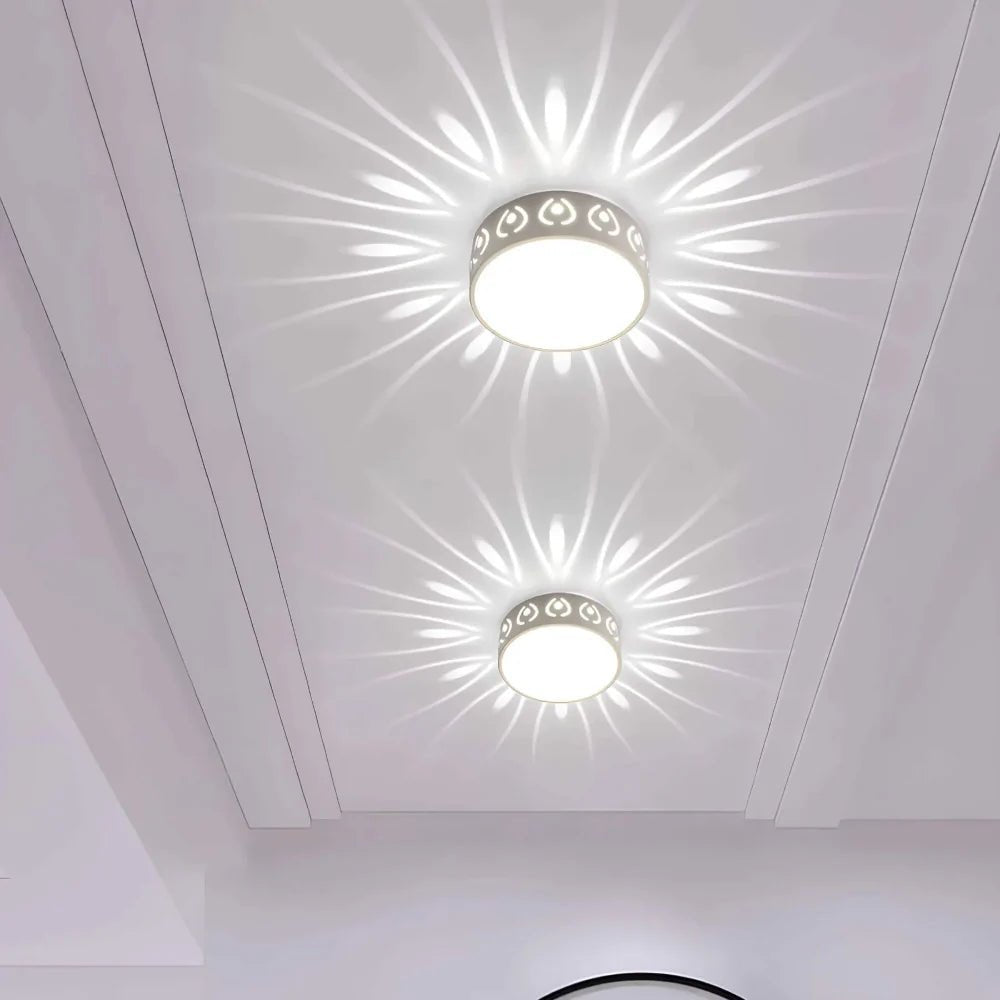 SleekGlow - Slim LED Ceiling Fixture for Bright, Even Lighting