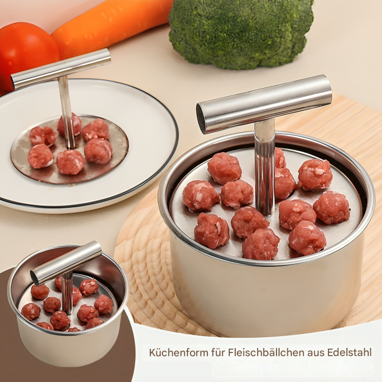 Meatballs Maker – Uniform Size Stainless Steel Kitchen Tool