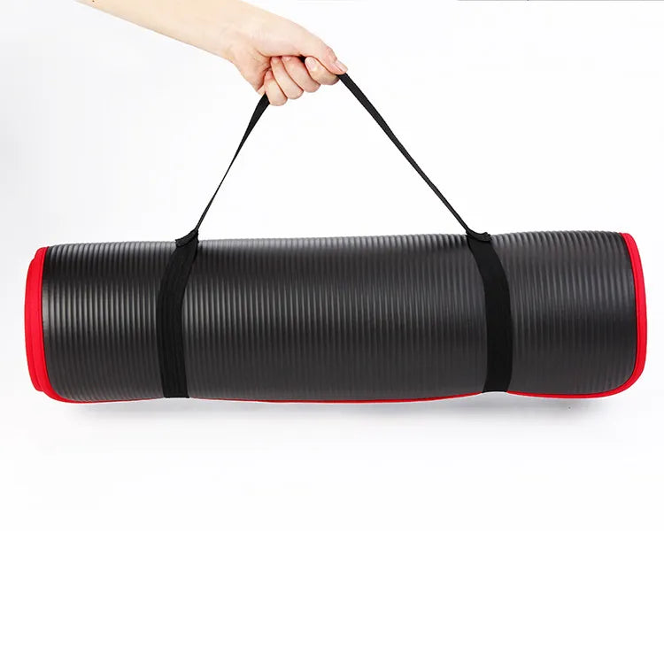 UltraComfort Non-Slip 10mm Yoga Mat for Enhanced Support