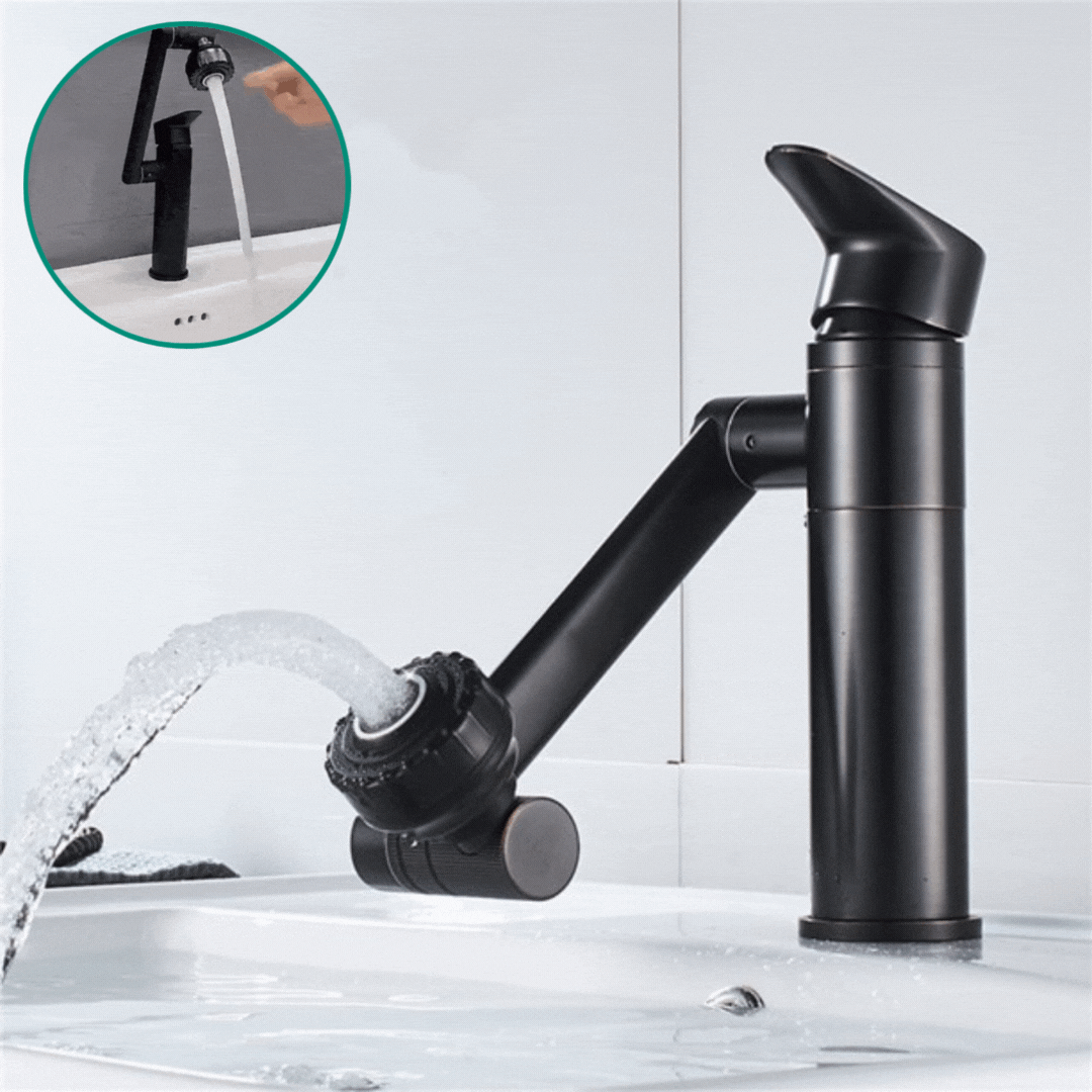 VersaFlow 360° Adjustable Kitchen Faucet with Dual Spray Modes