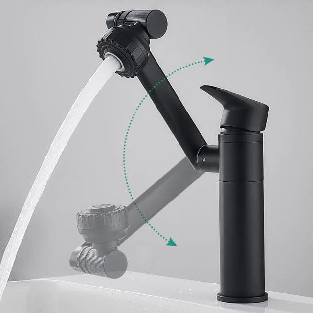 VersaFlow 360° Adjustable Kitchen Faucet with Dual Spray Modes