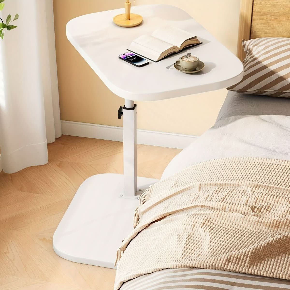 Versatile Adjustable Side Table for Couch and Bed