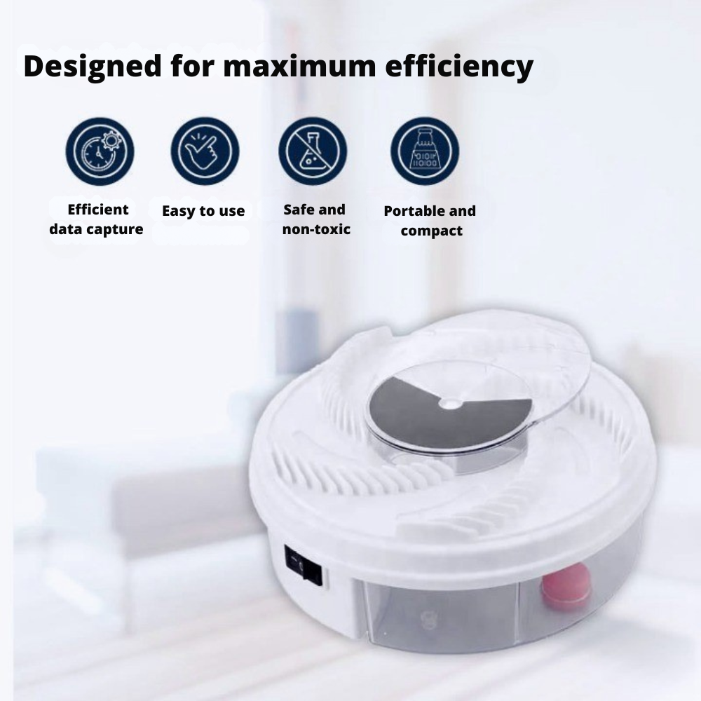 Silent Insect Trap | Chemical-Free Fly Catcher with Bait