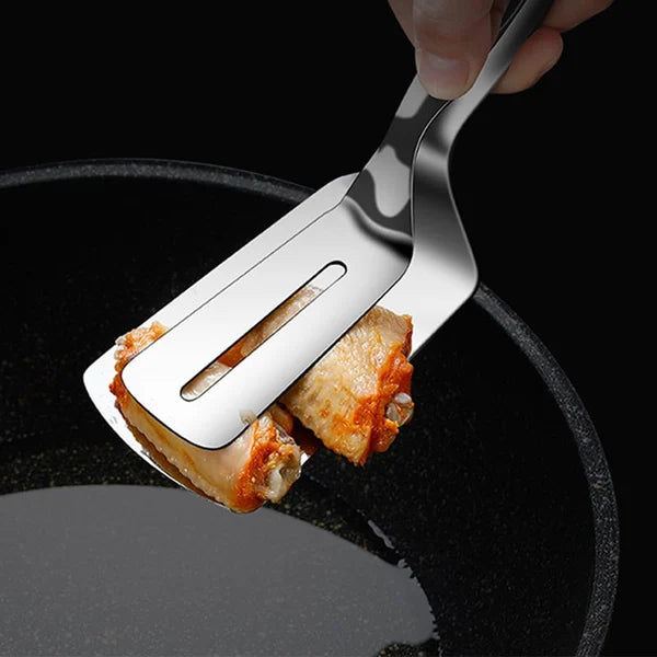 Double-Sided Spatula for Easy Flipping