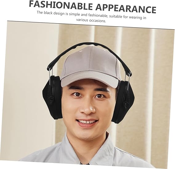 Compact Noise Shield Ear Muffs for Comfortable Hearing Safety