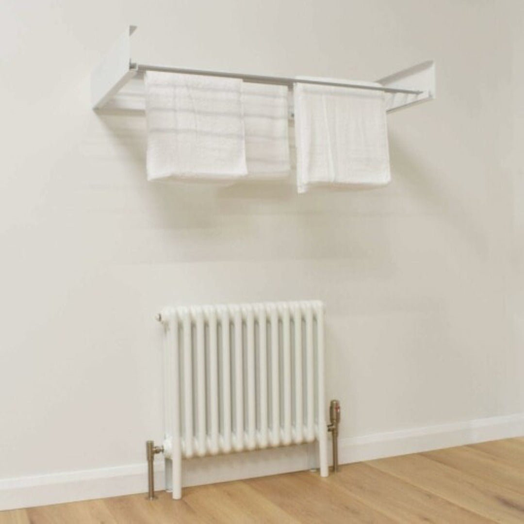 Space-Saving Wall-Mounted Clothes Drying Rack