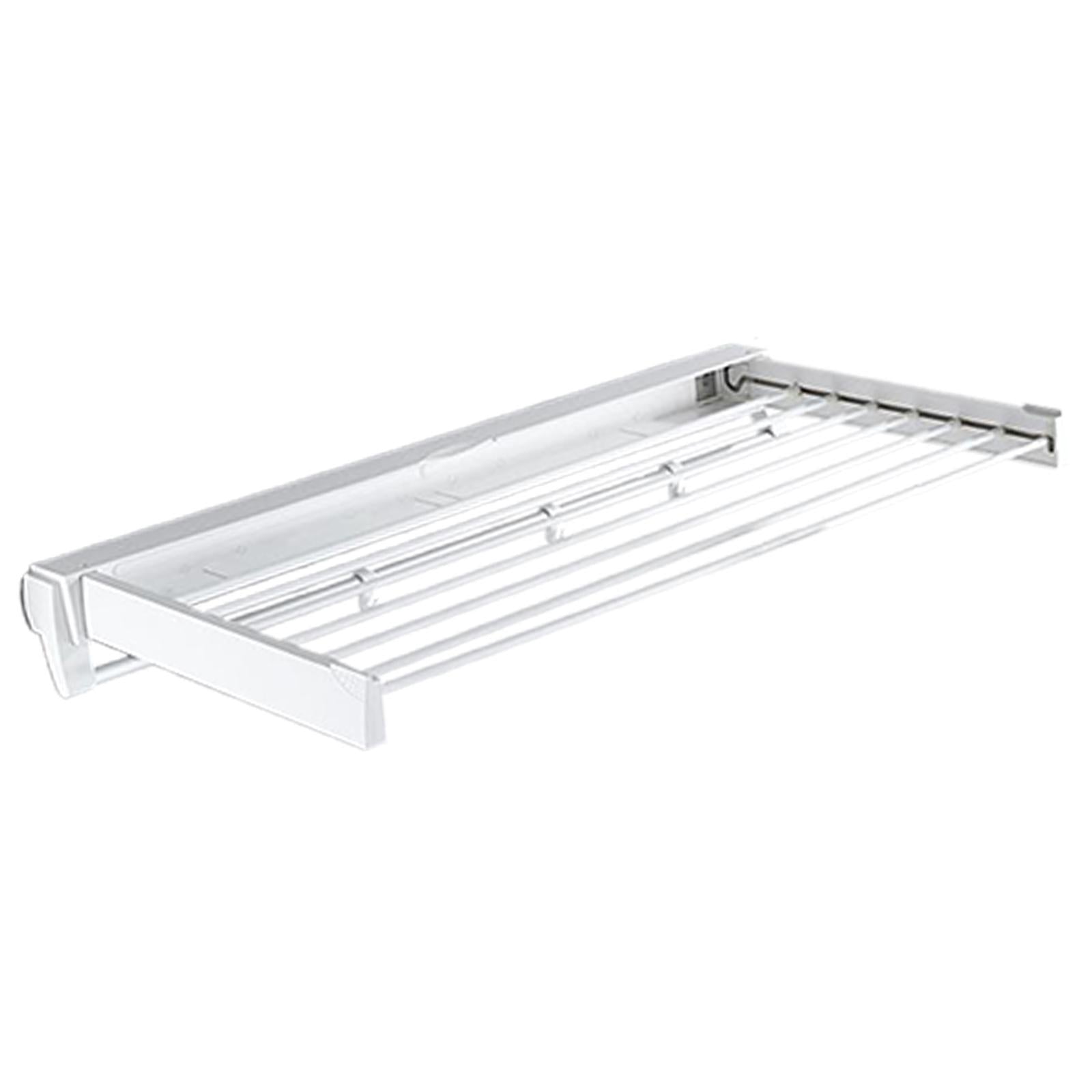 Compact Wall-Mounted Laundry Drying Rack for Efficient Space Use
