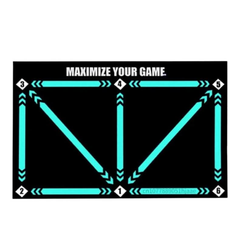 Non-Slip Soccer Training Mat for Footwork Practice and Drills