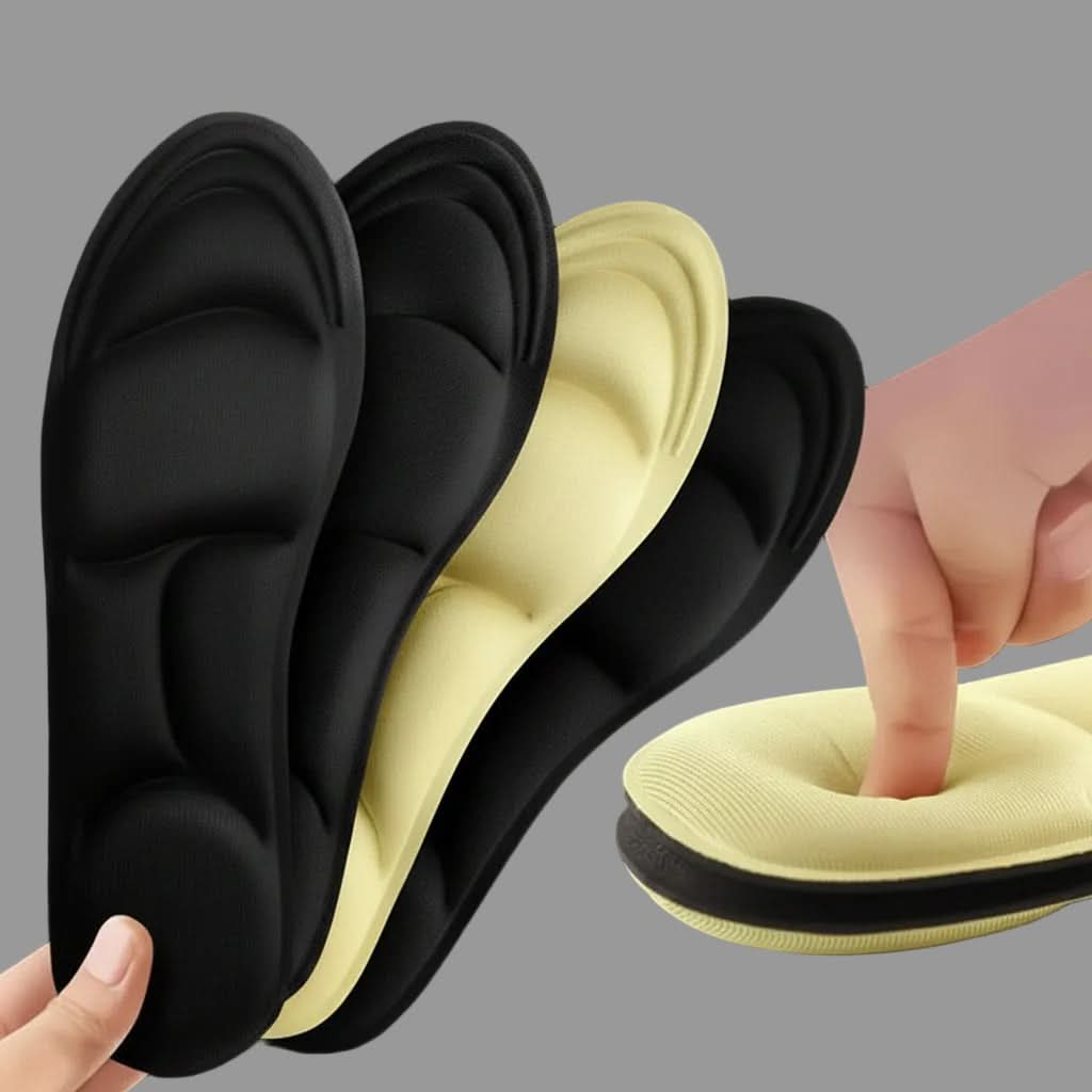 Arch Support Inserts for Flat Feet - Memory Foam Insoles for Comfort