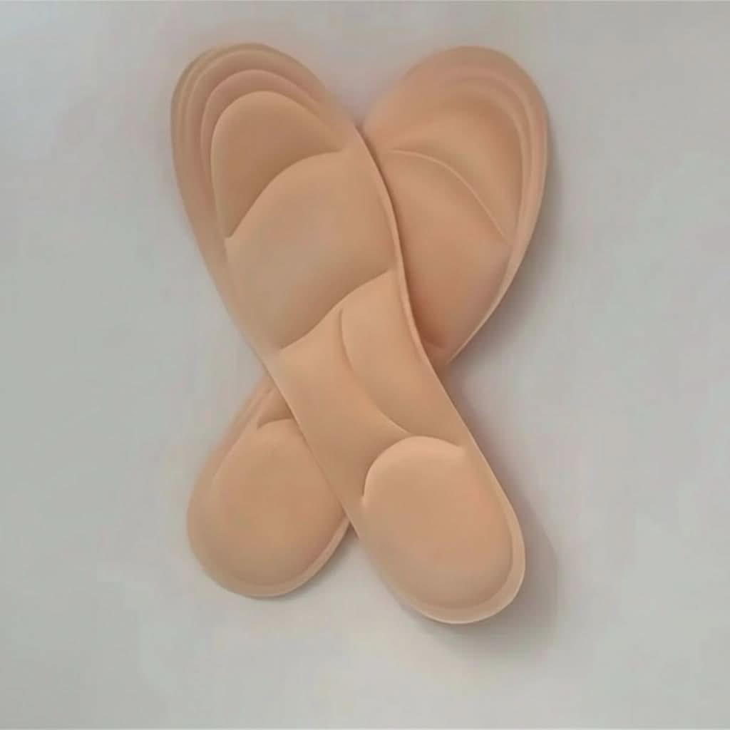 Arch Support Inserts for Flat Feet - Memory Foam Insoles for Comfort