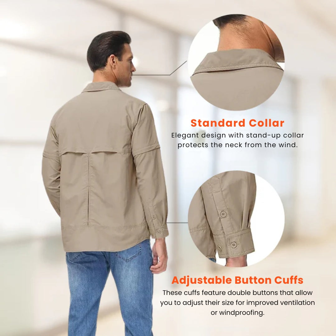 Versatile Outdoor Adventure Shirt – Rugged & UV-Resistant