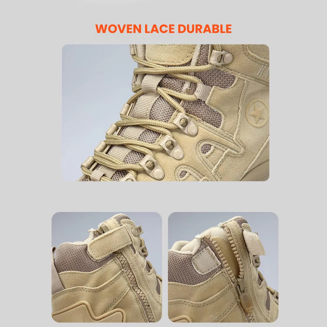 Rugged Terrain Boots – Waterproof & Lightweight Hiking Footwear