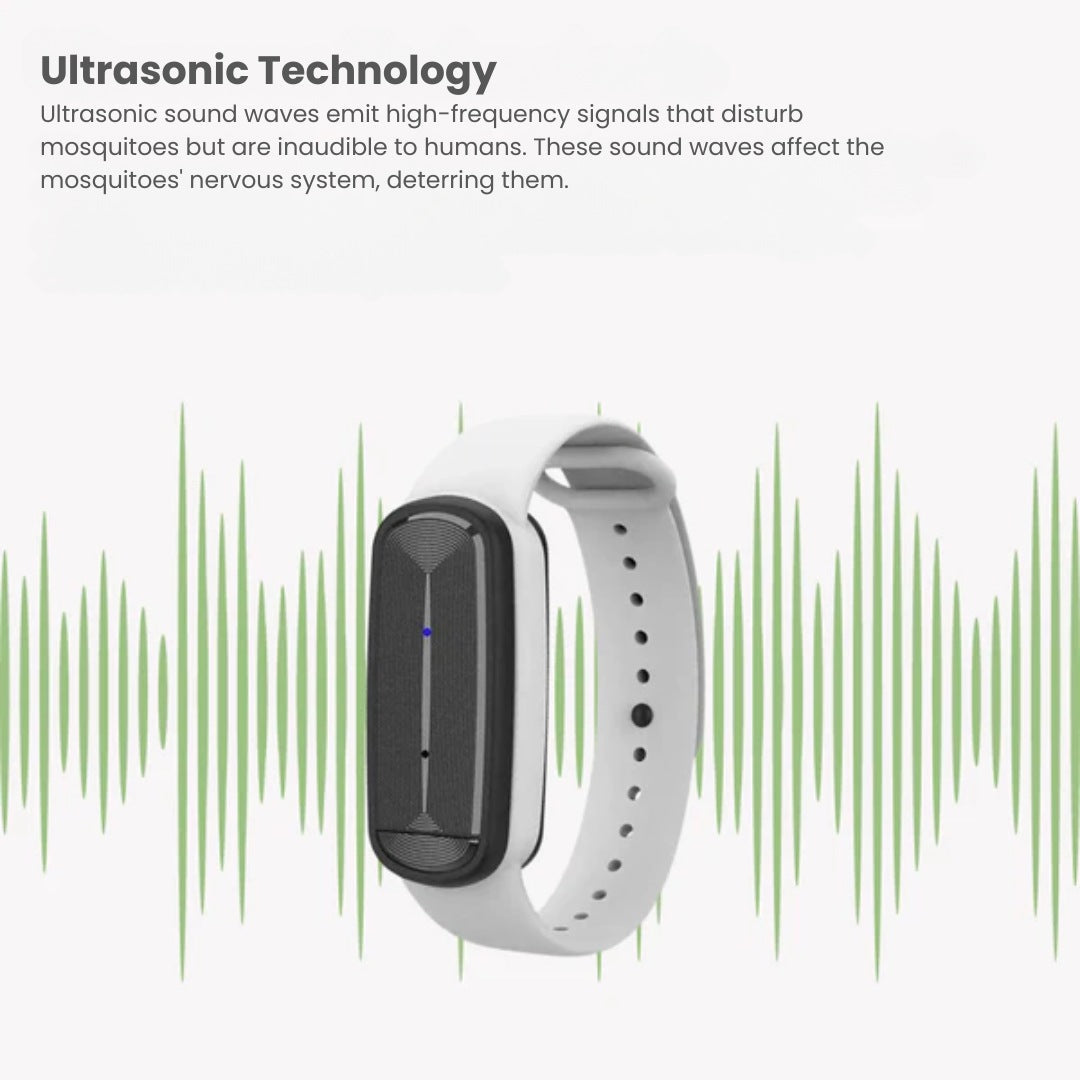 Eco-Friendly Mosquito Defense Bracelet for All-Day Comfort