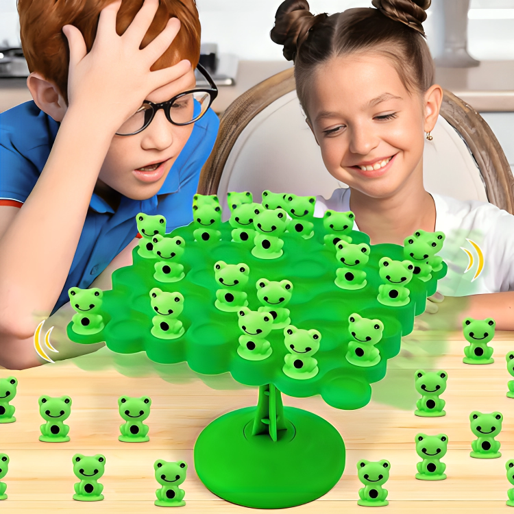 Stackable Frog Toy for Creative Play