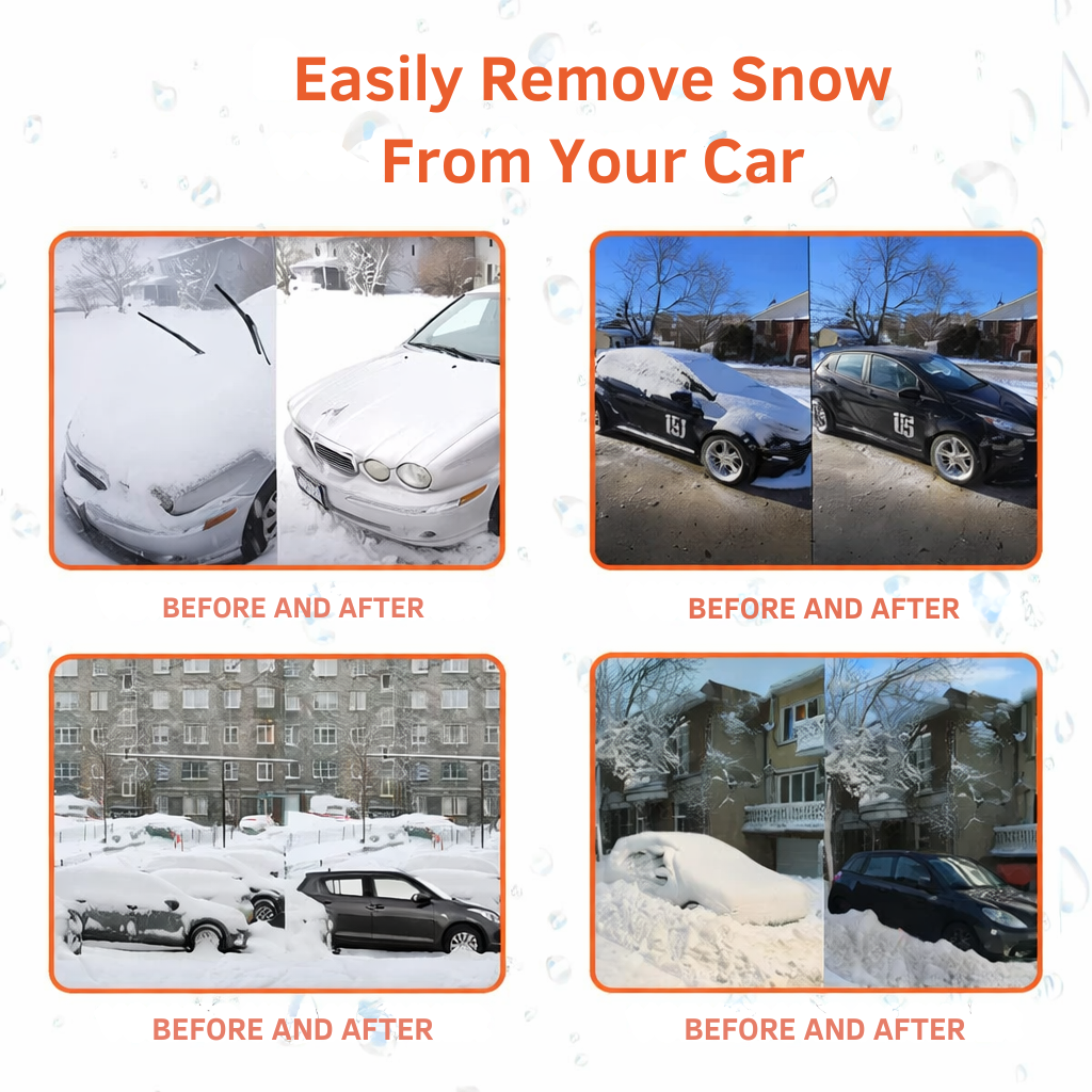 Solar Ice Removal Device for Cars | Automatic Scratch-Free Defroster