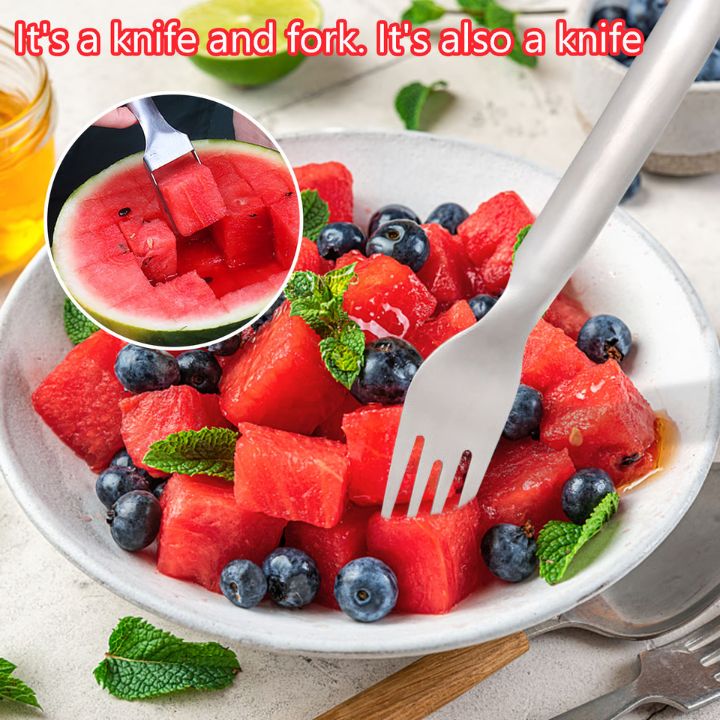 2-in-1 Fruit Slicer made of Stainless Steel