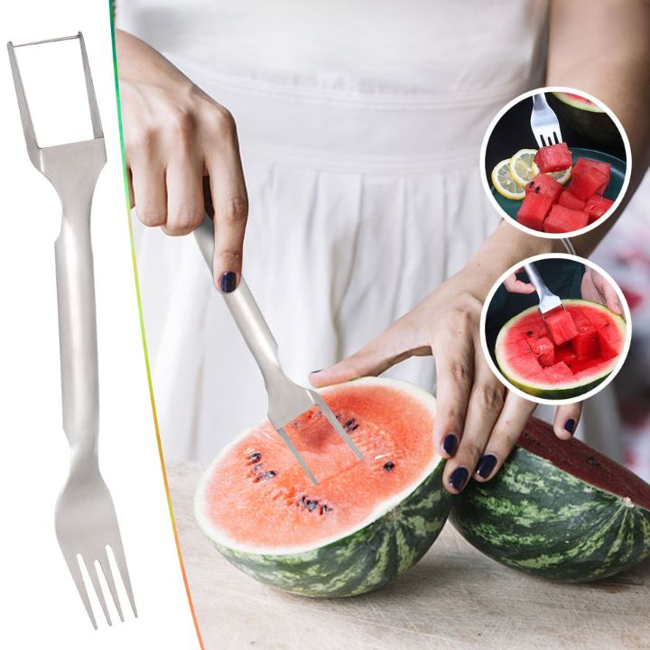 2-in-1 Fruit Slicer made of Stainless Steel
