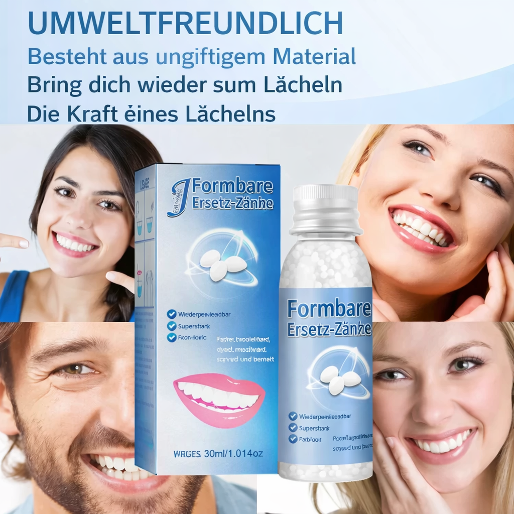 Dental Repair Kit for Moldable Temporary Tooth Replacement