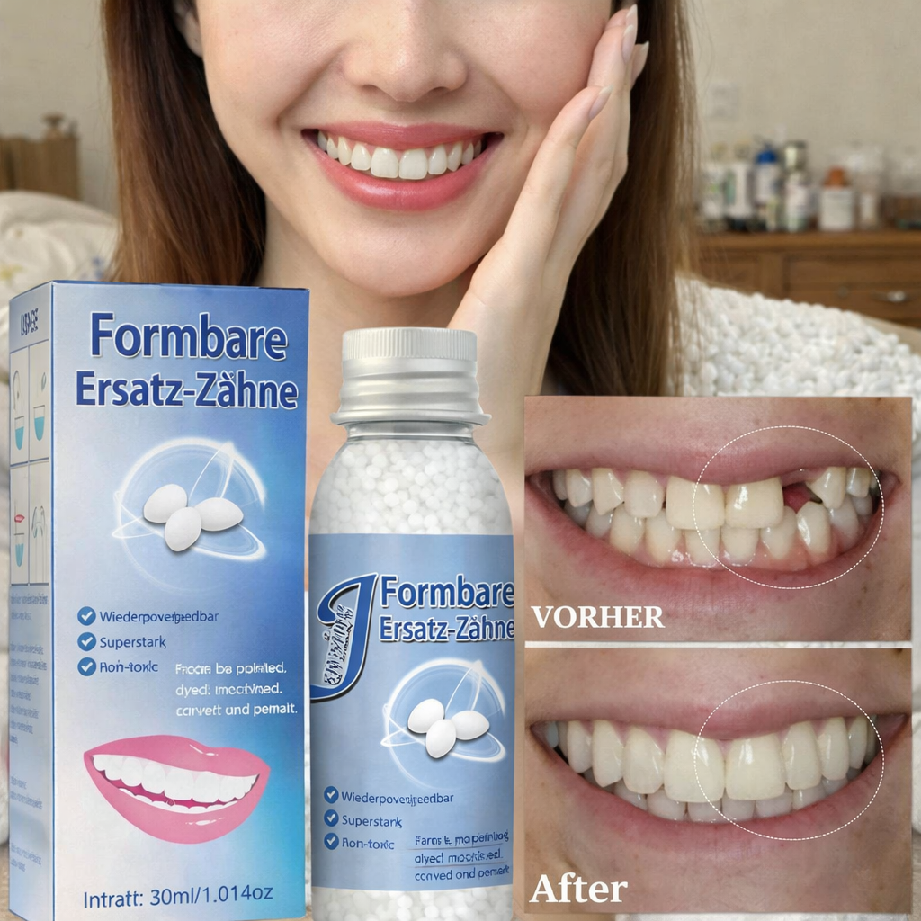 Dental Repair Kit for Moldable Temporary Tooth Replacement
