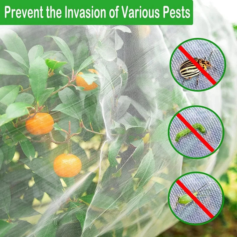 PlantGuard – Breathable Insect Net for Effective Pest Defense