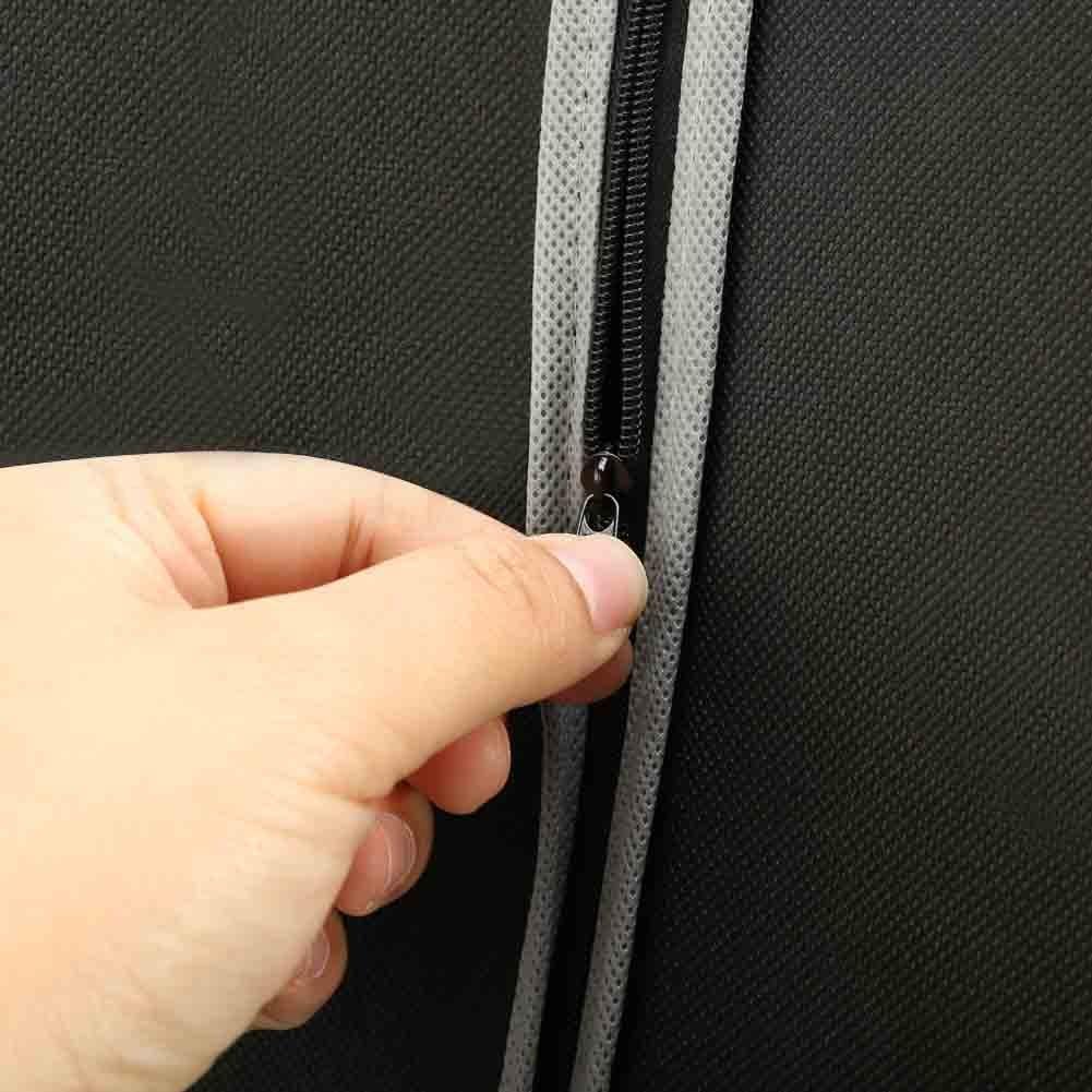 Versatile Clothing Storage Bags - 10 Pack with Clear View Windows