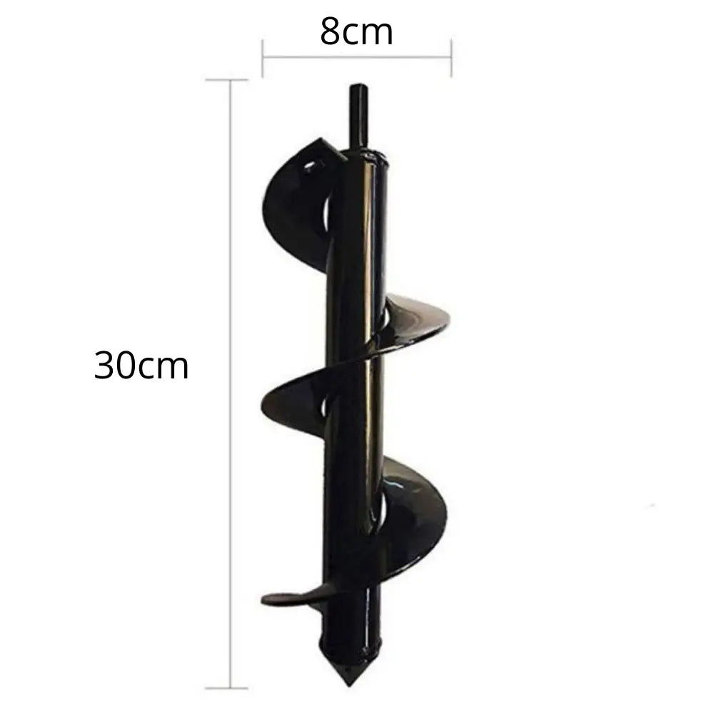 Garden Soil Auger | Spiral Drill Bit | Compatible with Cordless Drills and Drivers