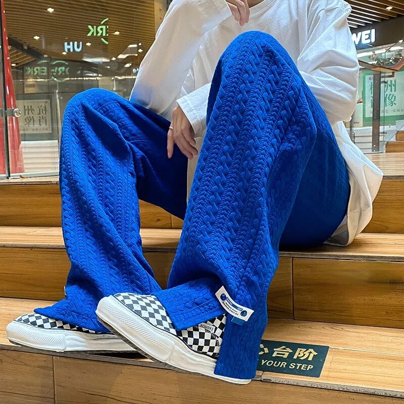 Braided Loose Fit Sweatpants