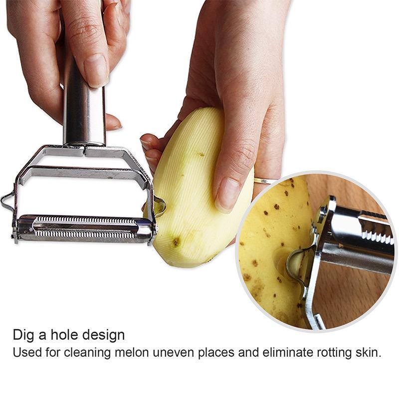Vegetable Peeler with Dual Blades – Stainless Steel Kitchen Tool