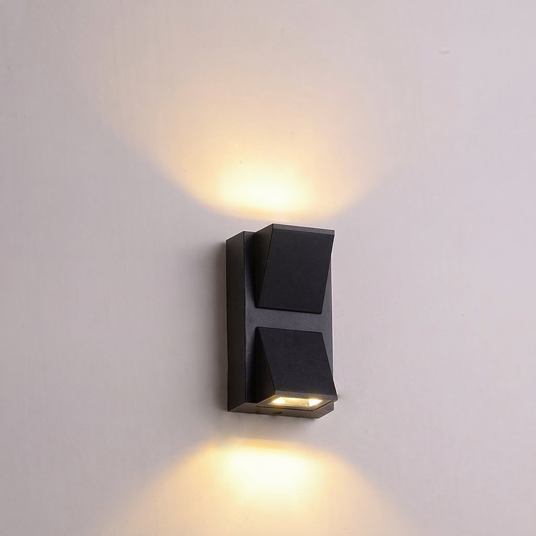 Sleek Outdoor LED Wall Light, 6W Energy-Efficient Design