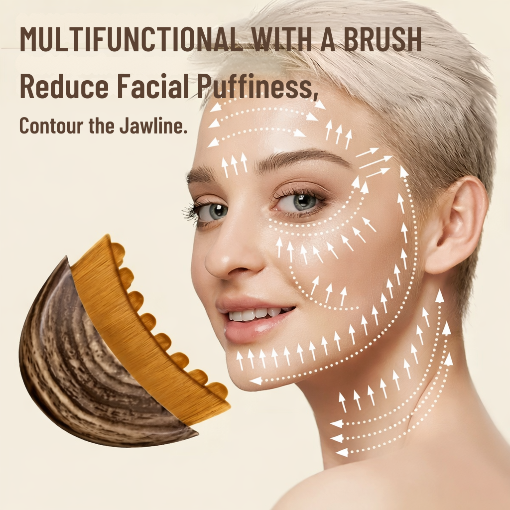 Facial Brush for Women | Contouring Tool for Jawline & Radiant Skin