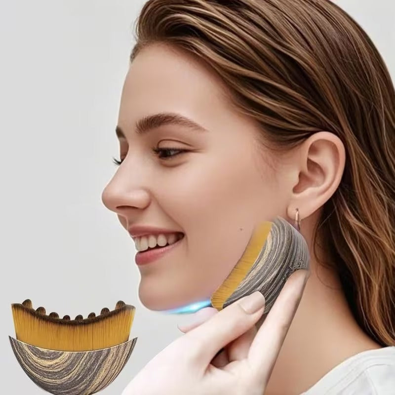 Facial Brush for Women | Contouring Tool for Jawline & Radiant Skin