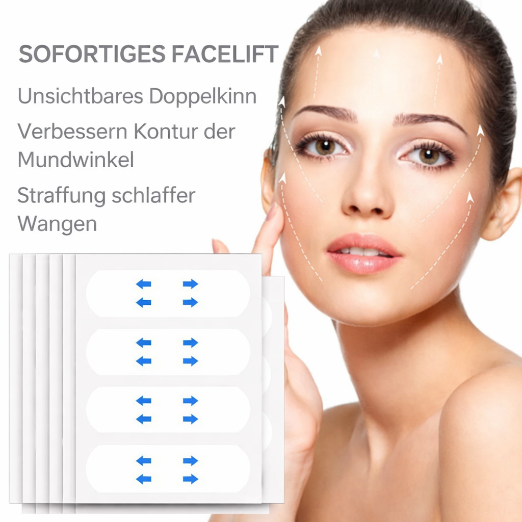 Invisible Instant Face Lift | Skin-Friendly Facial Tightening