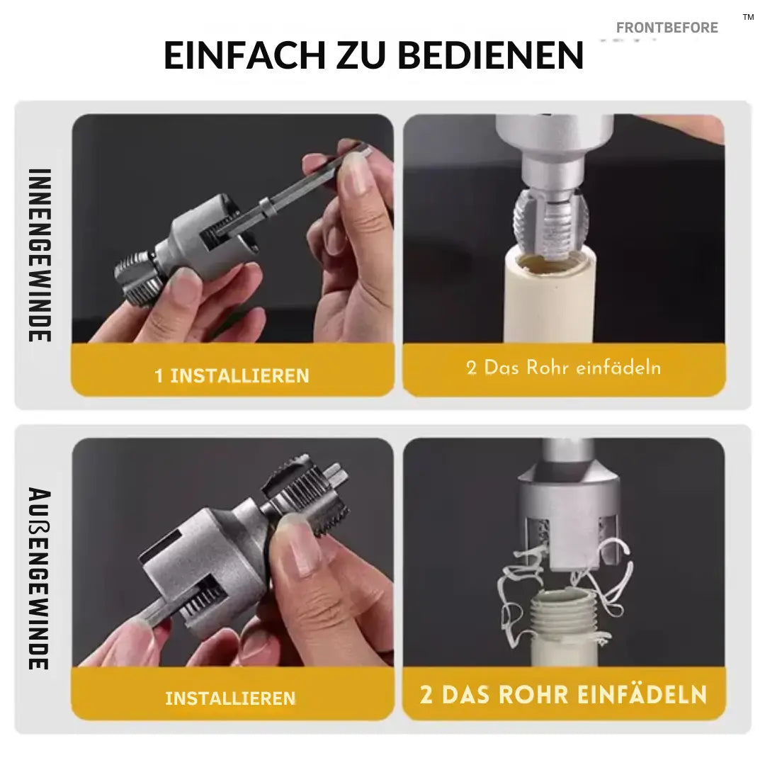 Precision Thread Cutting Tool Set for Professional Repairs