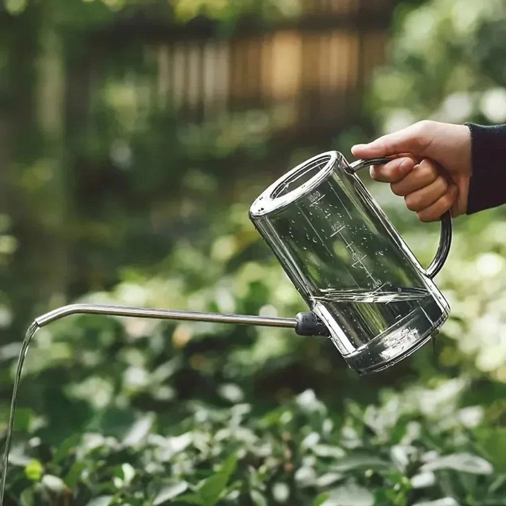 Watering Can with Long Spout | Measurement Marks | Accurate Root Watering