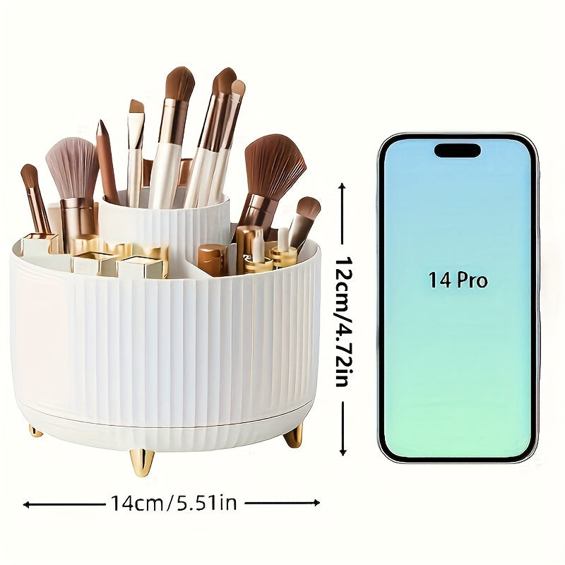 SpinNStyle 360° Rotating Makeup & Desk Storage Organizer