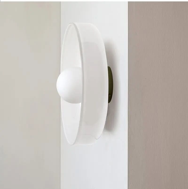 Lumosphere - Sleek Flush Mount Ceiling Light with Glass Shade