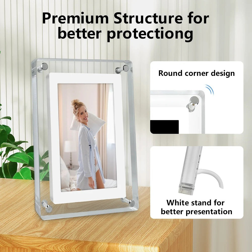 VividMemories HD Digital Display - Multimedia Picture Frame
