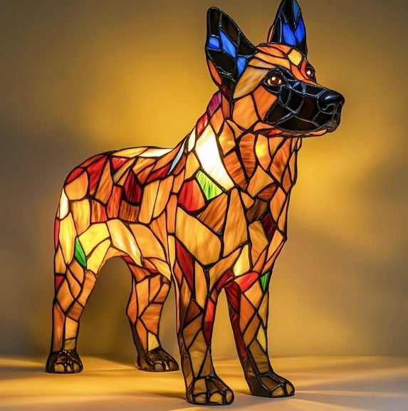 Luminous Paws Nightlight - USB Powered Tribute to Dogs