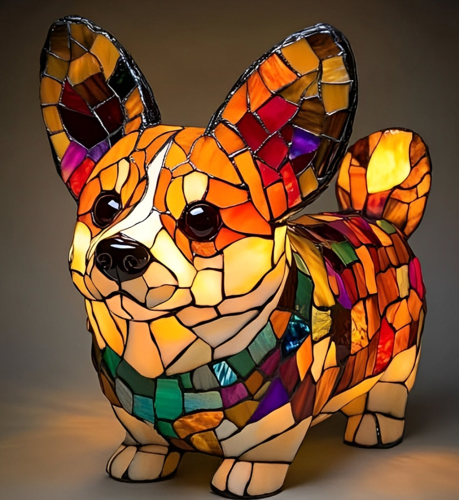 Luminous Paws Nightlight - USB Powered Tribute to Dogs